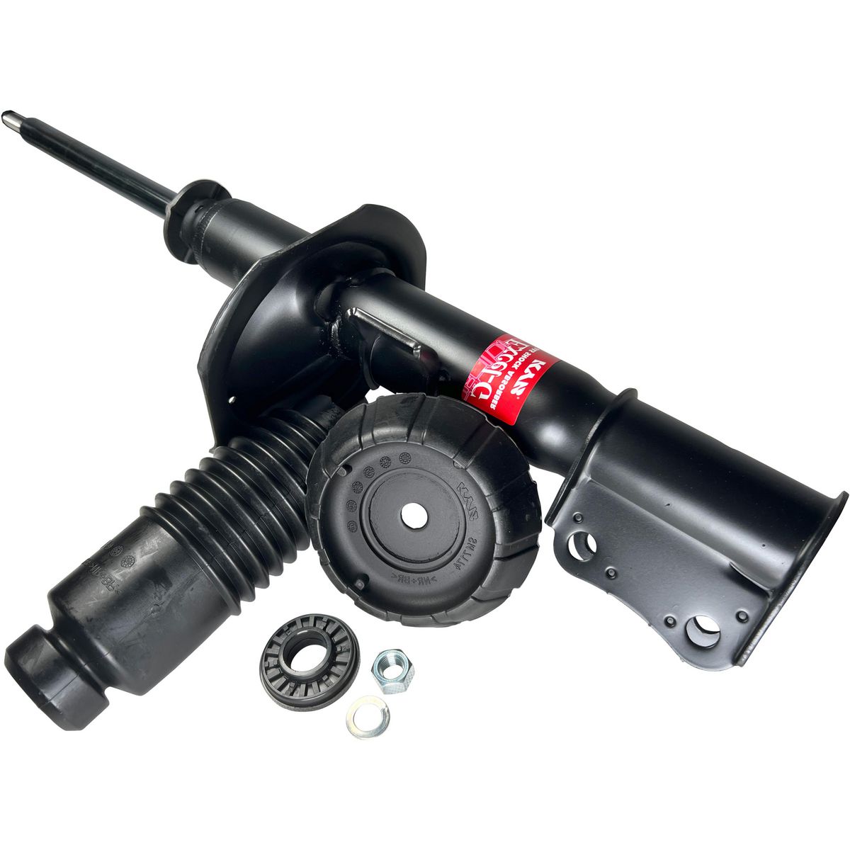 KYB Excel-G Suspension Strut Kit - Includes Strut, Strut Mount With Bearing, & Protection Kit 333425K