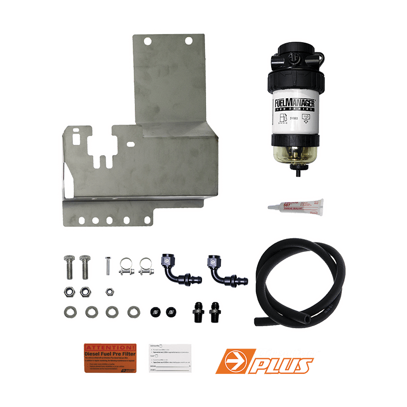 Direction-Plus Fuel Manager Pre-Filter + Catch Can Kit Hilux / Fortuner FMPV628DPC