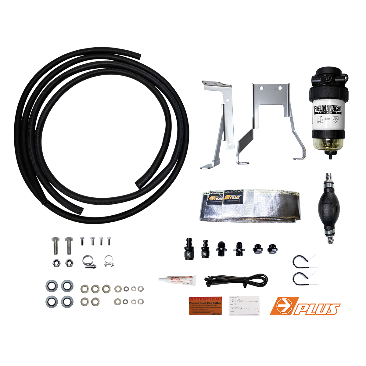 Direction-Plus Fuel Manager Pre-Filter Kit LandCruiser 70 Series FM648DPK