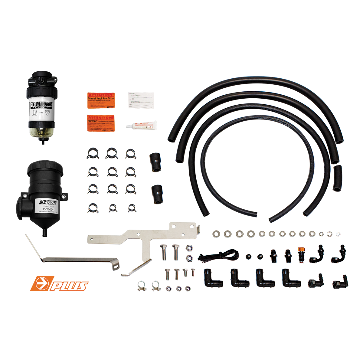 Direction-Plus Fuel Manager Pre-Filter + Catch Can Kit Ranger / Everest / BT-50 FMPV661DPK