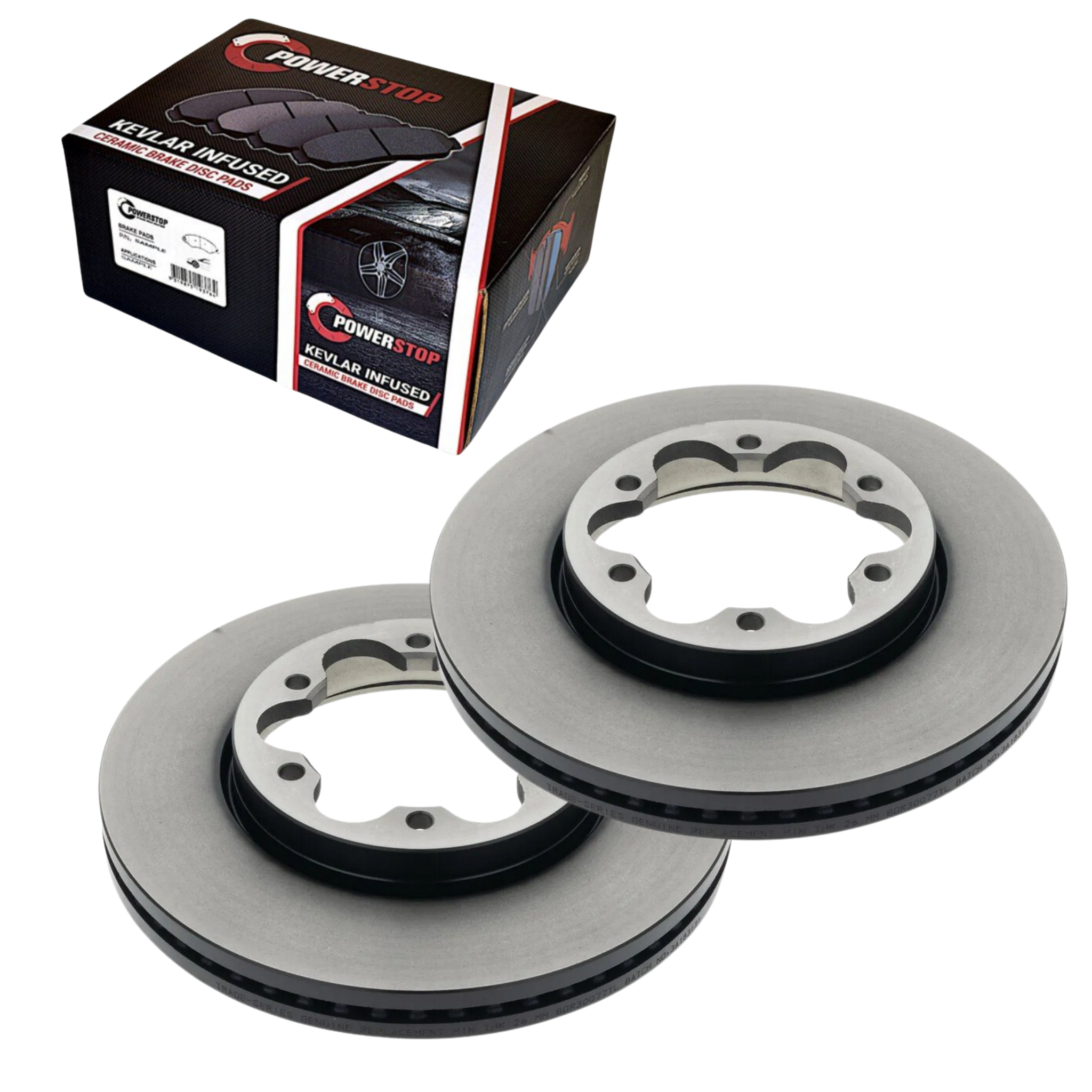 Front Brake Package Heavy Duty Toyota Hiace 2005-2015 TRH KDH