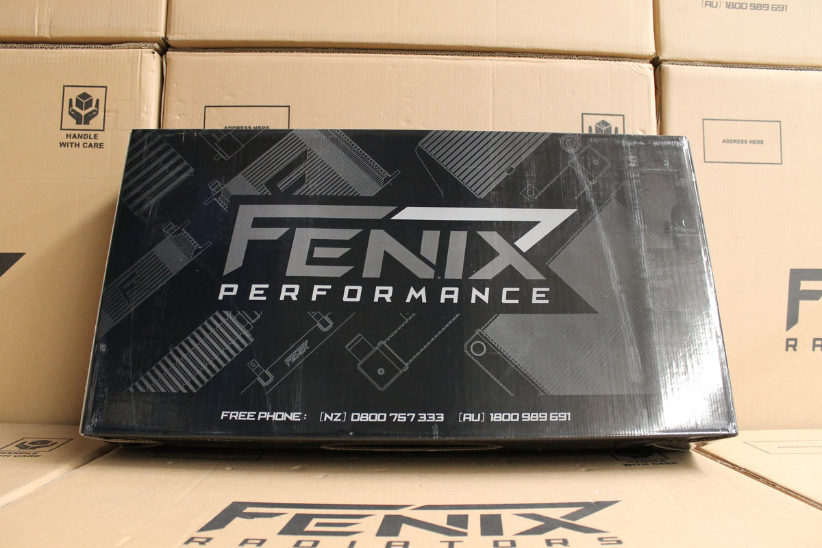 Bar & Plate Intercooler (Core Size 300x450x76mm. 2.5" Outlets Same Side)