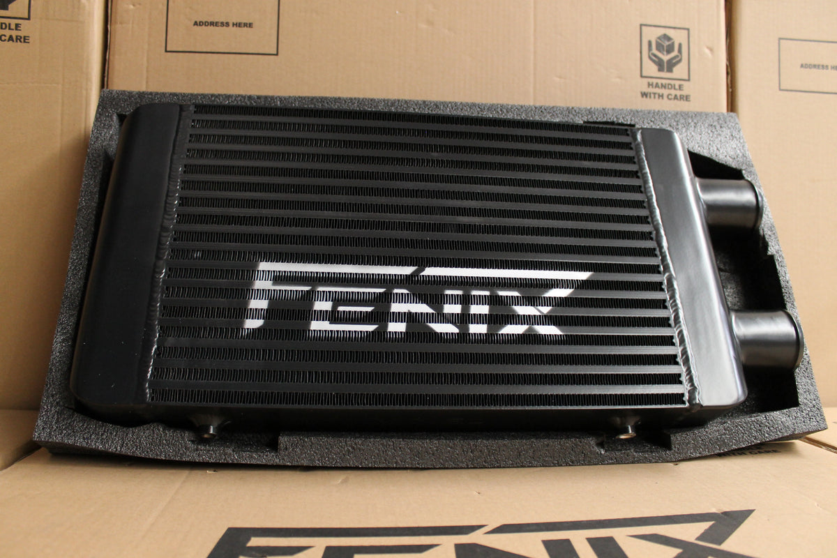 Bar & Plate Intercooler (Core Size 300x450x76mm. 2.5" Outlets Same Side)