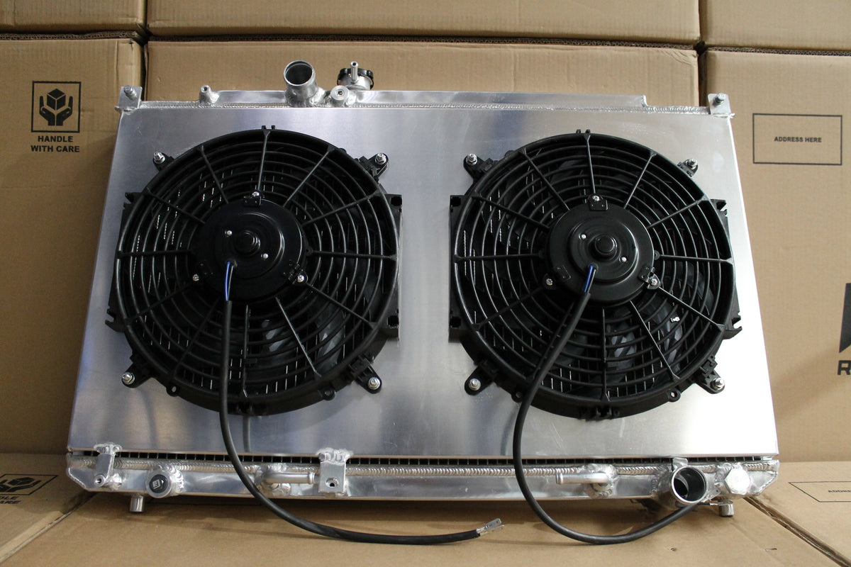 Toyota JZX100 Mark II Full Alloy Radiator & Fan Shroud Kit