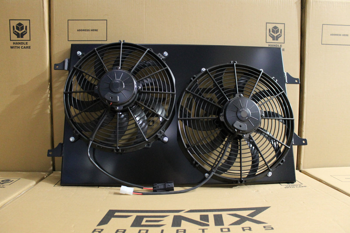 Holden VY Commodore V8 LS1 Custom Shroud & Twin Spal Fans