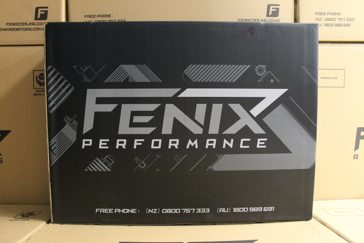 MAZDA RX7 Series 1-2-3 Full Alloy Performance Radiator, Custom Shroud & 16" 3000cfm Spal Fan