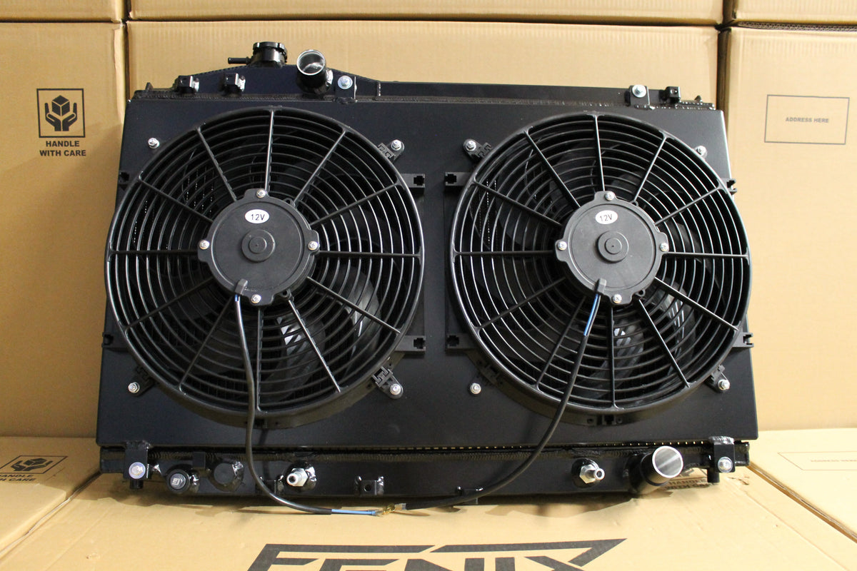Toyota Soarer JZZ30R JZZ31R Full Alloy Performance Radiator & Fan Shroud Kit