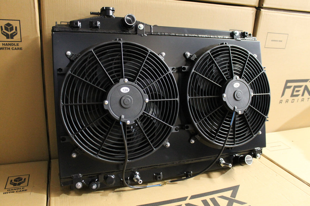 Toyota Soarer JZZ30R JZZ31R Full Alloy Performance Radiator & Fan Shroud Kit