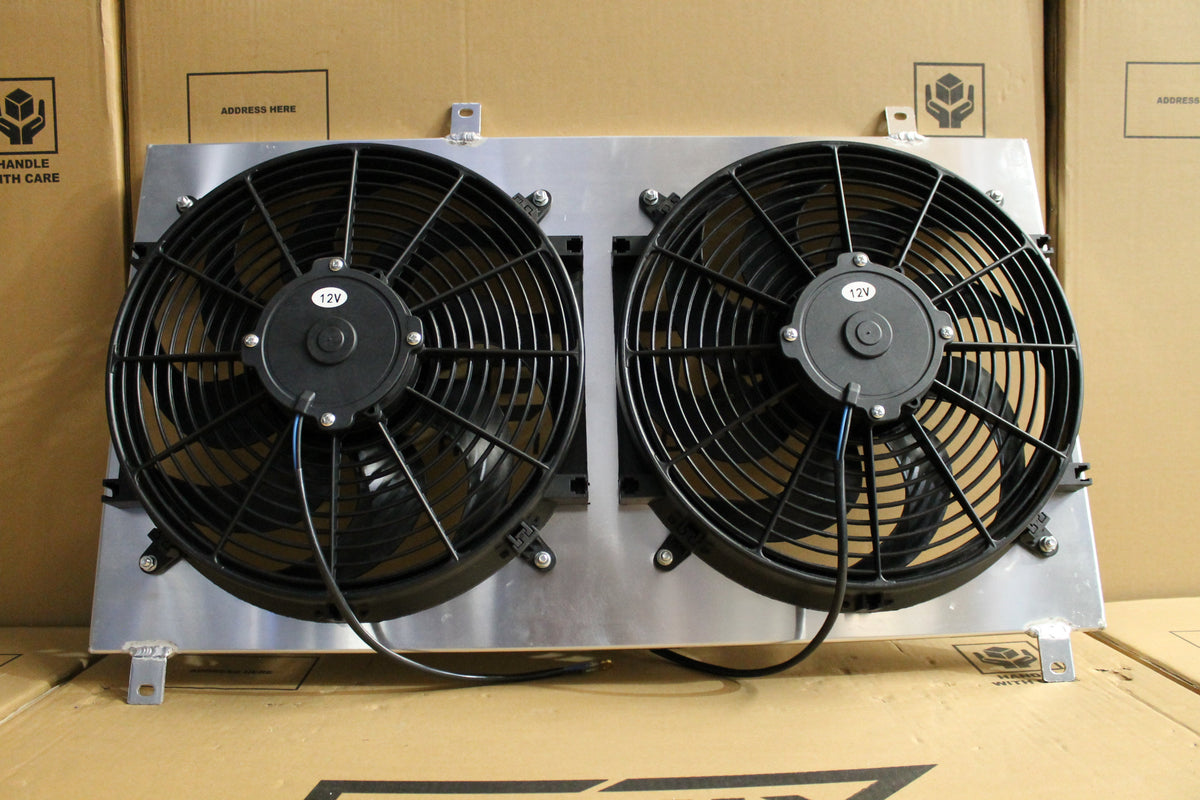 Toyota Soarer JZZ30R JZZ31R Full Alloy Performance Radiator & Fan Shroud Kit