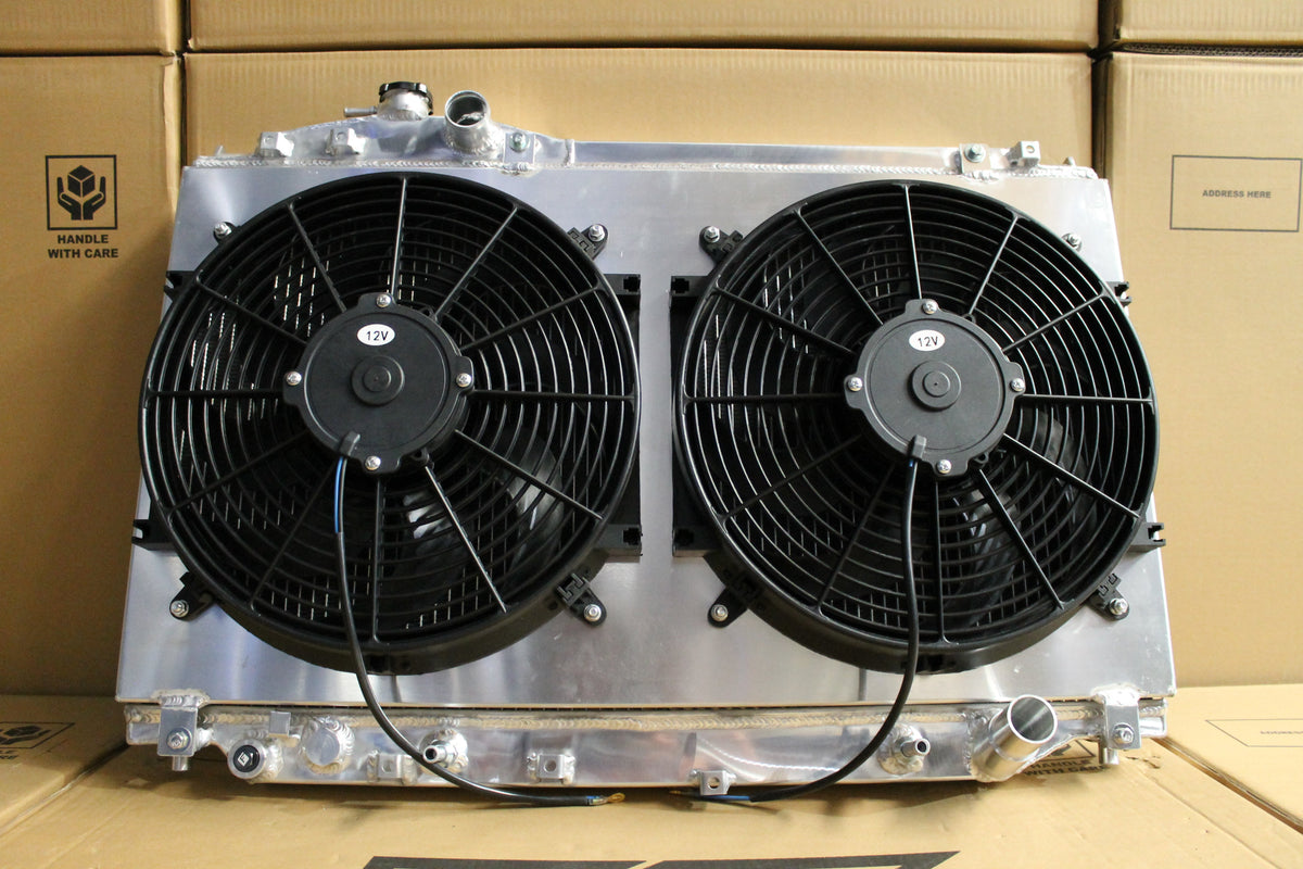 Toyota Soarer JZZ30R JZZ31R Full Alloy Performance Radiator & Fan Shroud Kit