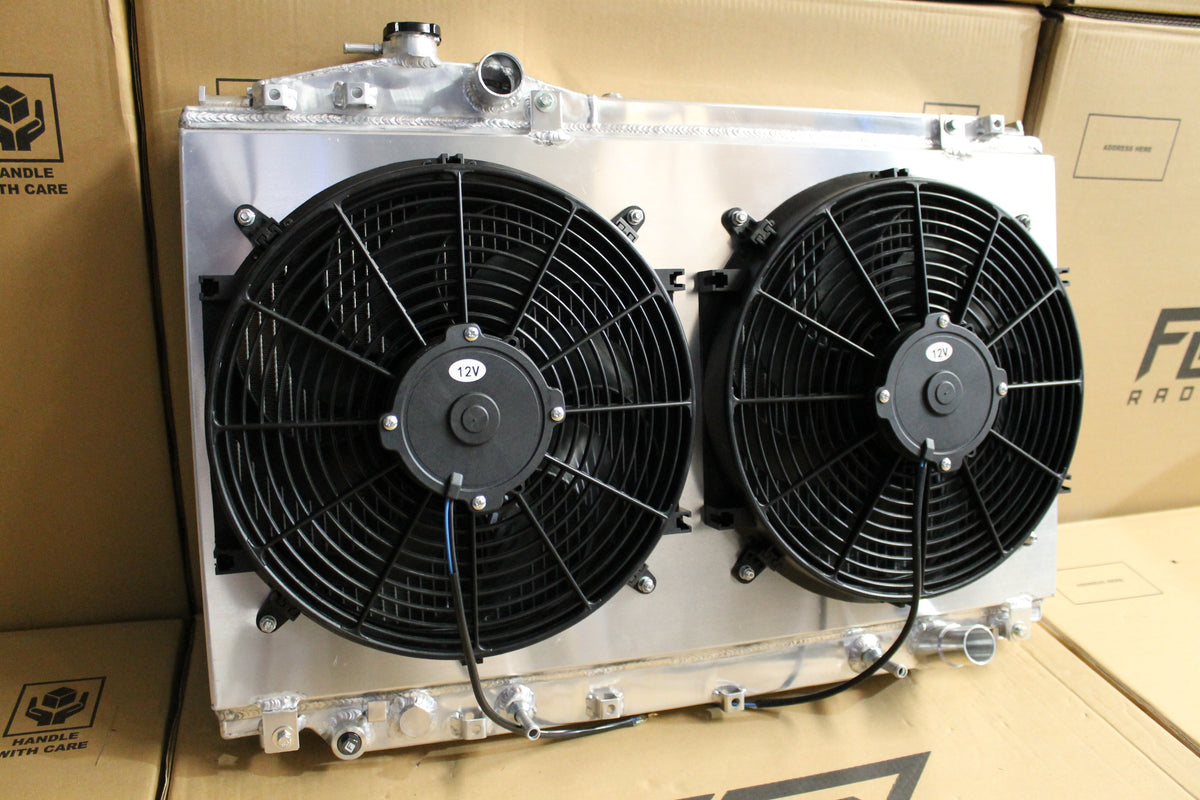 Toyota Soarer JZZ30R JZZ31R Full Alloy Performance Radiator & Fan Shroud Kit