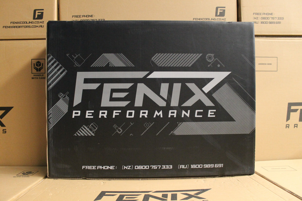 Mitsubishi Evolution 7-8-9 Full Alloy Performance Radiator, Custom Fan Shroud & 13" Spal Fan