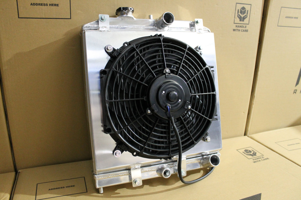 Honda EG-EK Civic Full Alloy Performance Radiator GEN II & Fan Shroud Kit