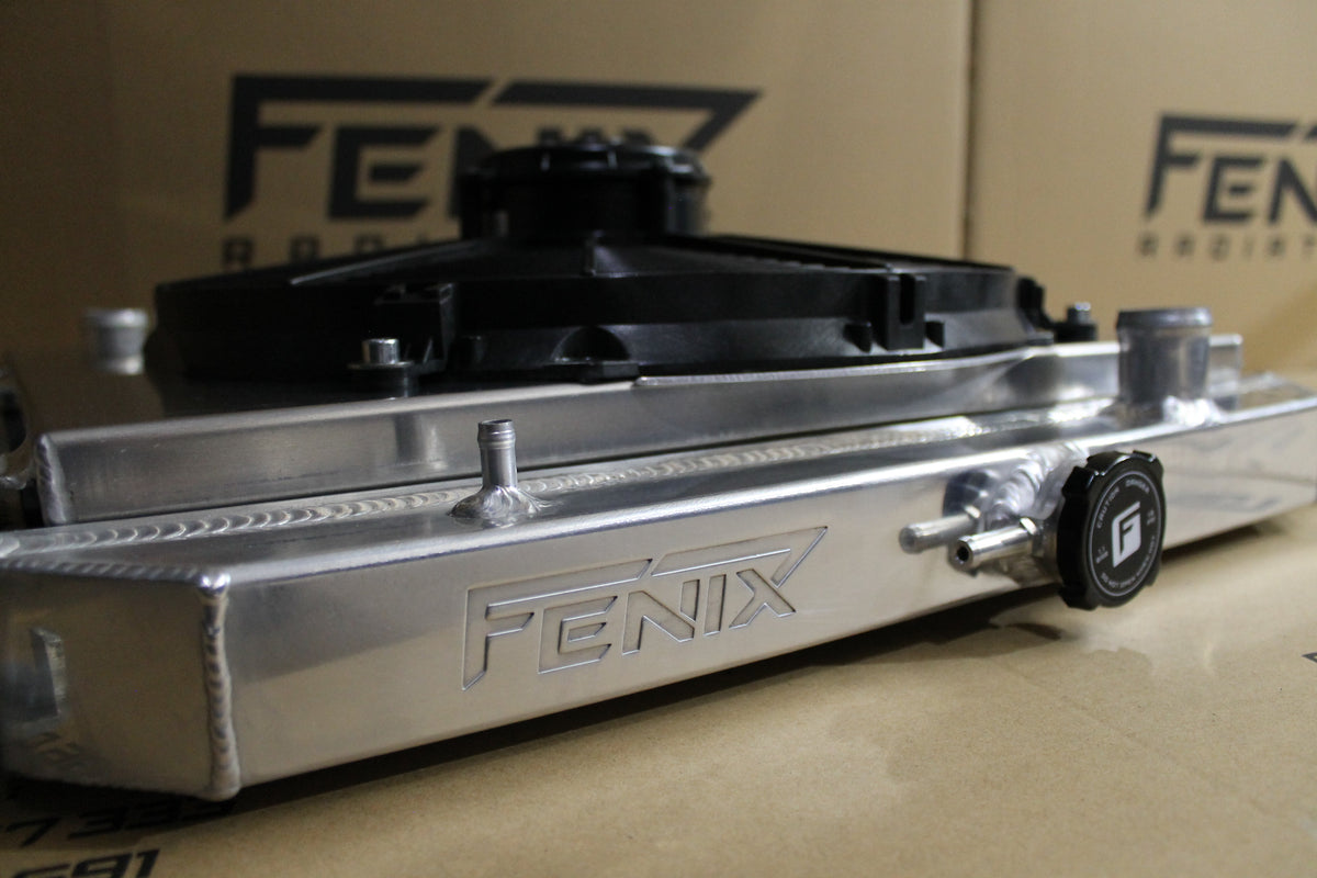 Daihatsu Feroza Full Alloy Performance Radiator, Custom Shroud & 14" Spal Fan