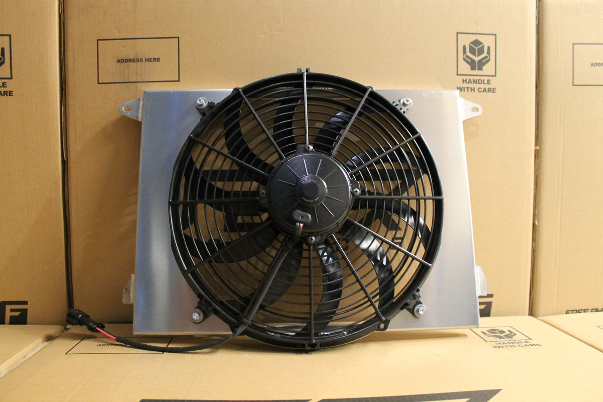 Daihatsu Feroza Custom Built Shroud & 14" Spal Fan