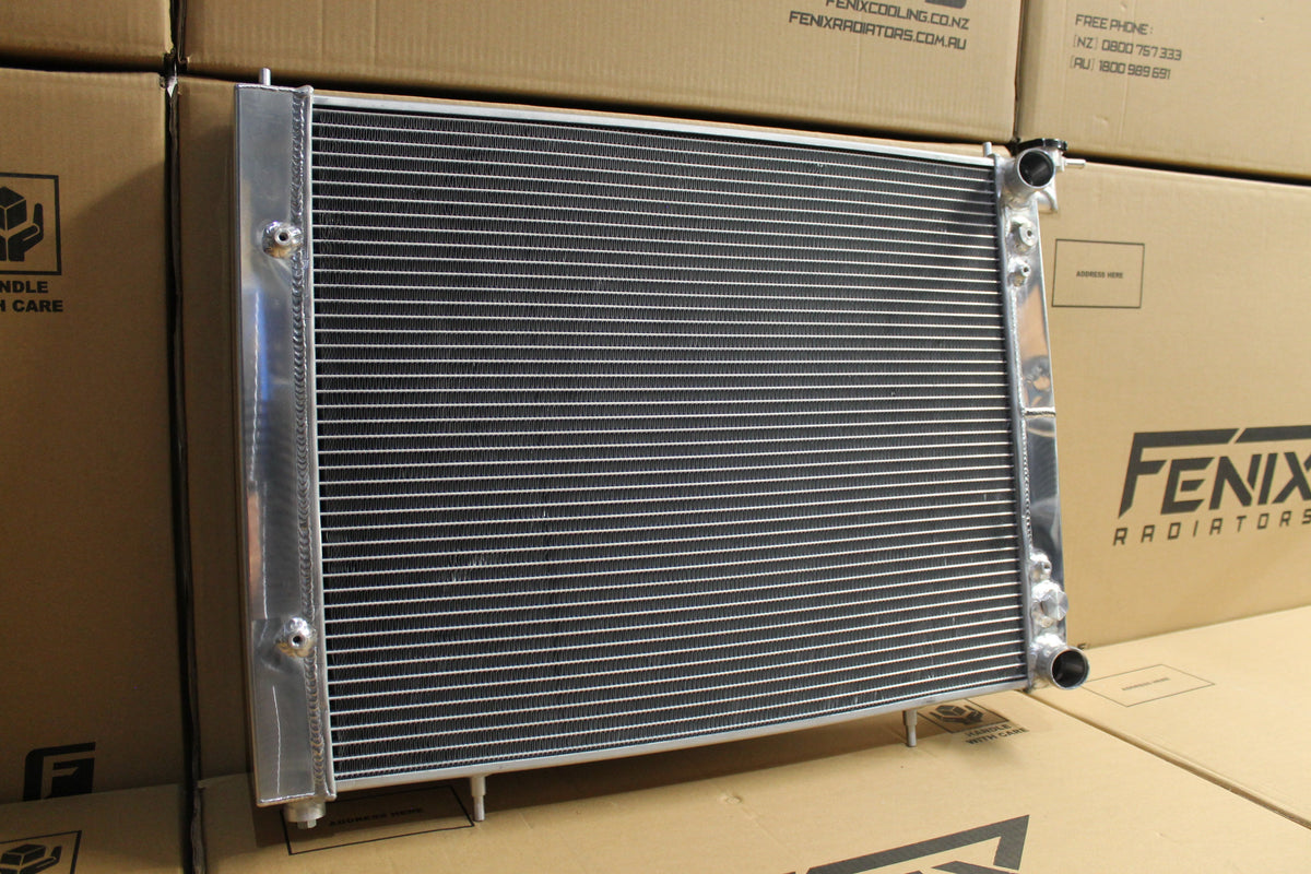 Nissan Skyline R33-R34 (Crossflow) Full Alloy Performance Radiator GEN II, Custom Shroud & 3000cfm Spal Fan