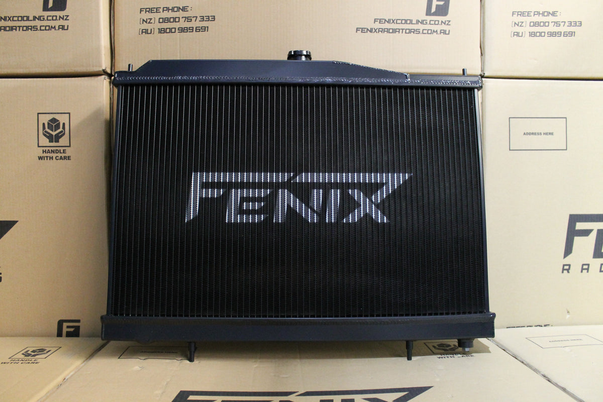 Nissan C34 Stagea RB25 RB26 Full Alloy Performance Radiator & Fan Shroud Kit