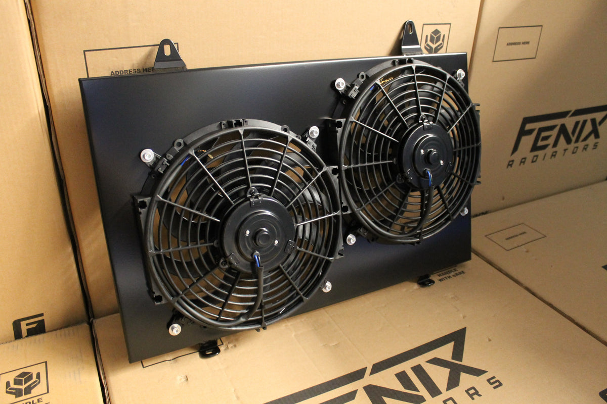 Nissan Skyline R33 R34 GTS-T-GT-R Full Alloy Performance Radiator & Fan Shroud Kit