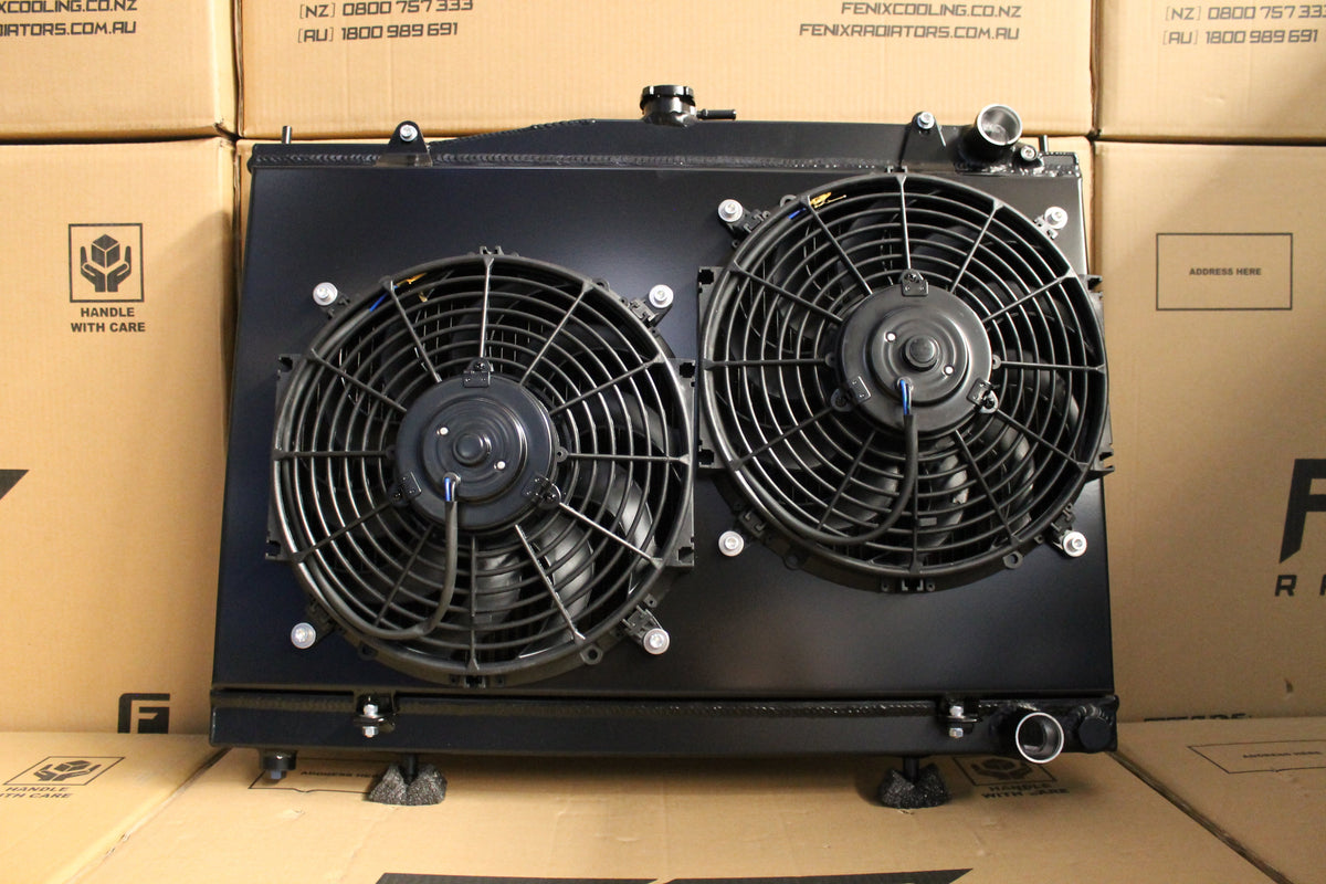 Nissan Skyline R33 R34 GTS-T-GT-R Full Alloy Performance Radiator & Fan Shroud Kit