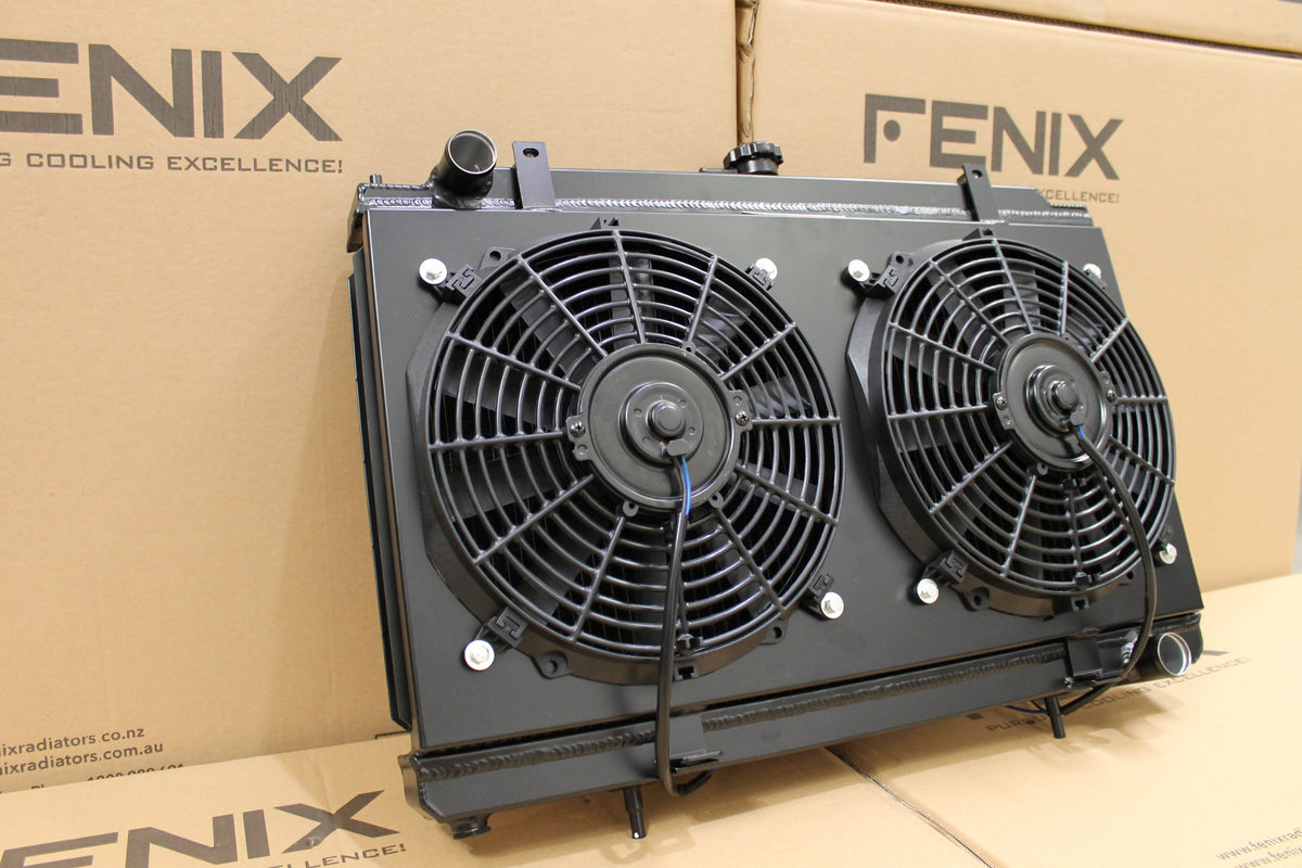 Nissan Silvia S14 S15 SR20DET Full Alloy Performance Radiator & Fan Shroud Kit