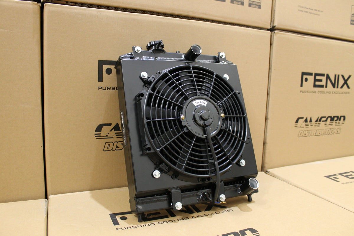 Honda EG-EK Civic Full Alloy Performance Radiator GEN II & Fan Shroud Kit