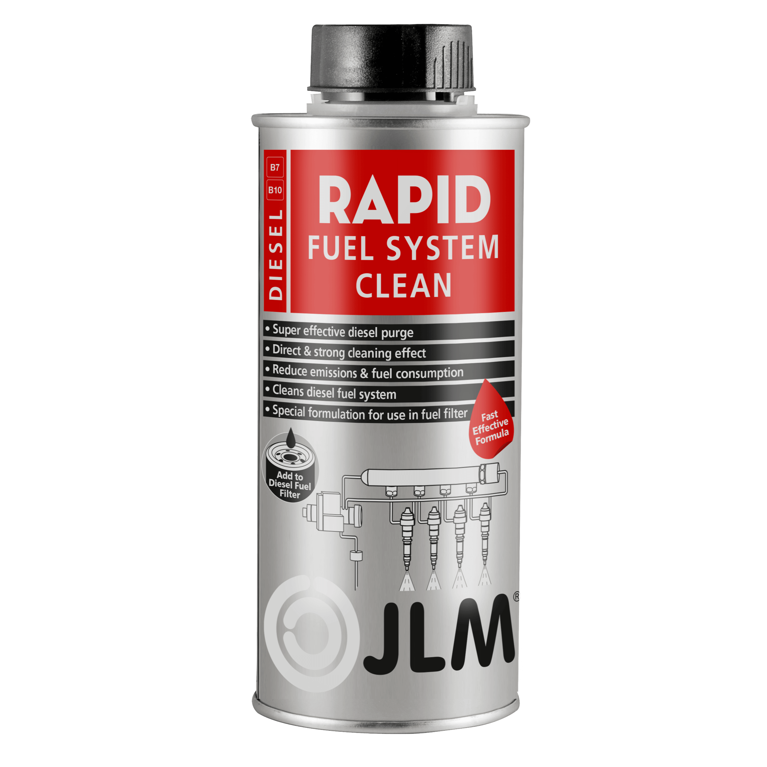 JLM Rapid Fuel System Clean 500ml