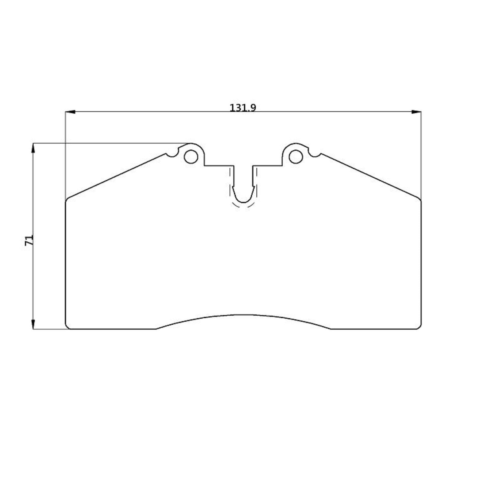 CIRCO M119 Race Brake Pads Harrop / HSV / Porsche