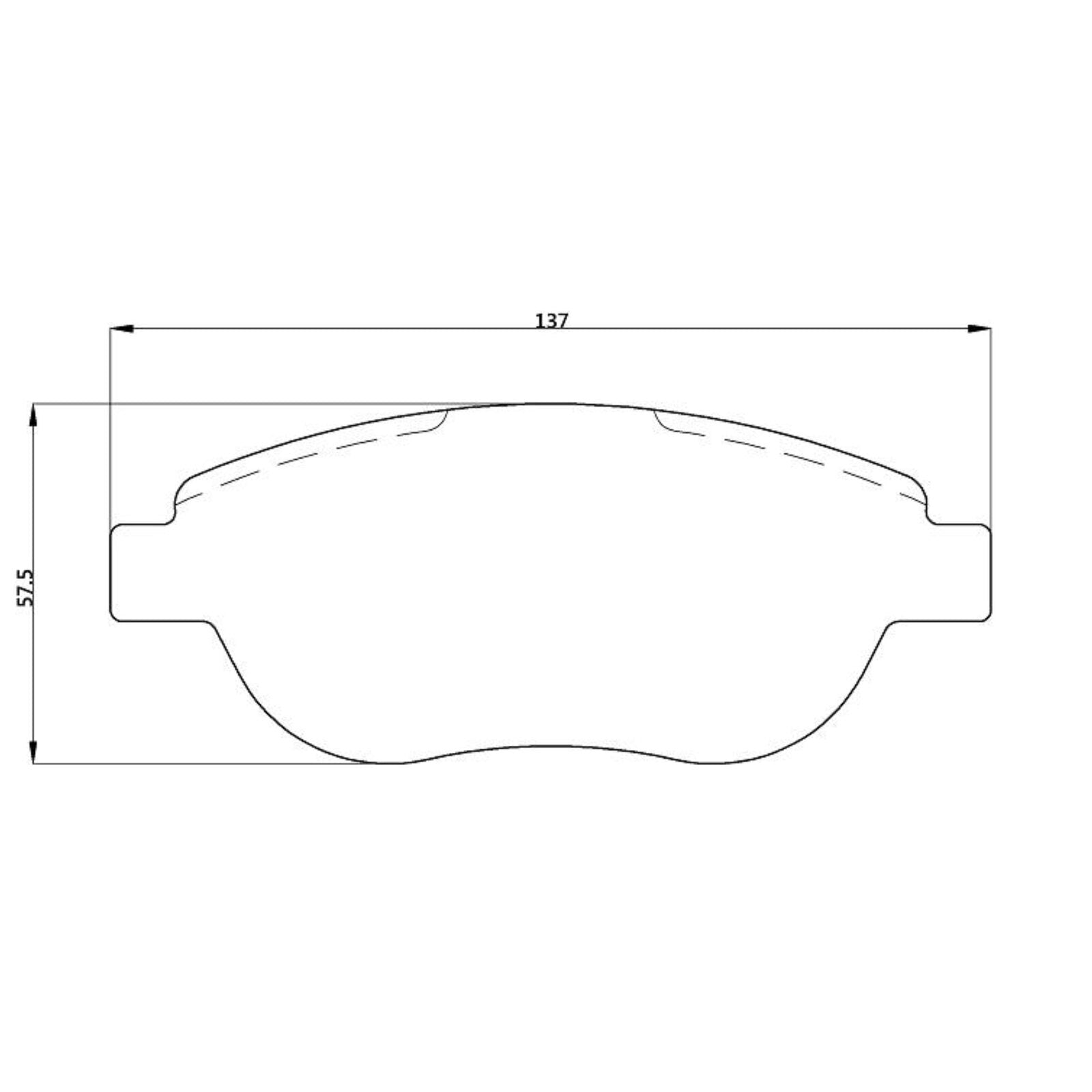 CIRCO M207 Race Brake Pads Peugeot 206 / 307 / Citreon C4