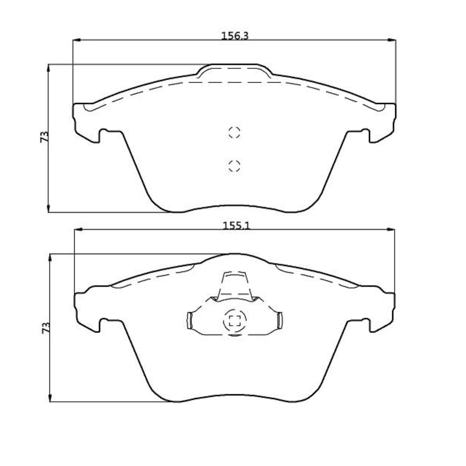 CIRCO M119 Race Brake Pads Volkswagen Golf VI R / Audi S3