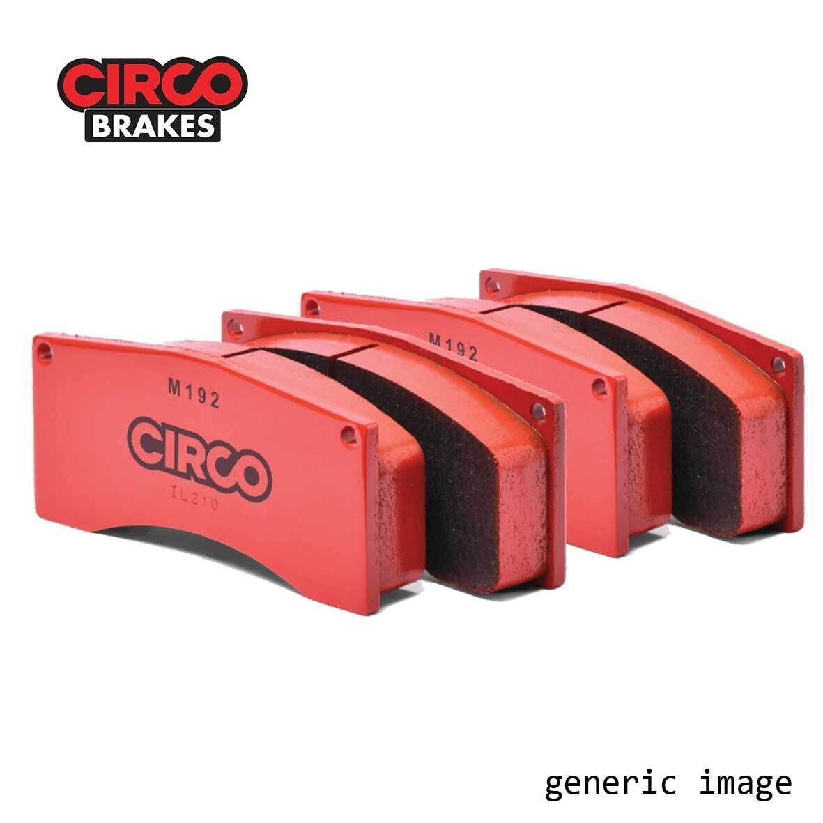 CIRCO M192 Race Brake Pads Alcon / AP CP5200 / Brembo 4 pot