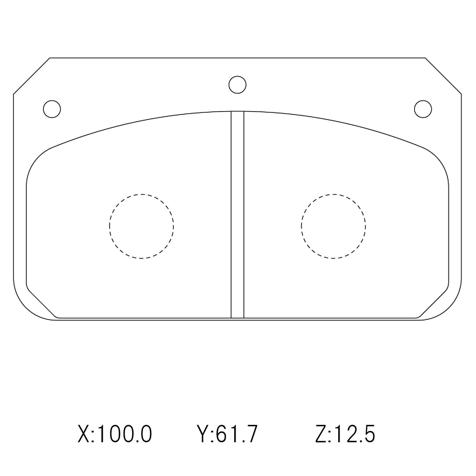 CIRCO M119 Race Brake Pads Wilwood Dynalite C/Pin
