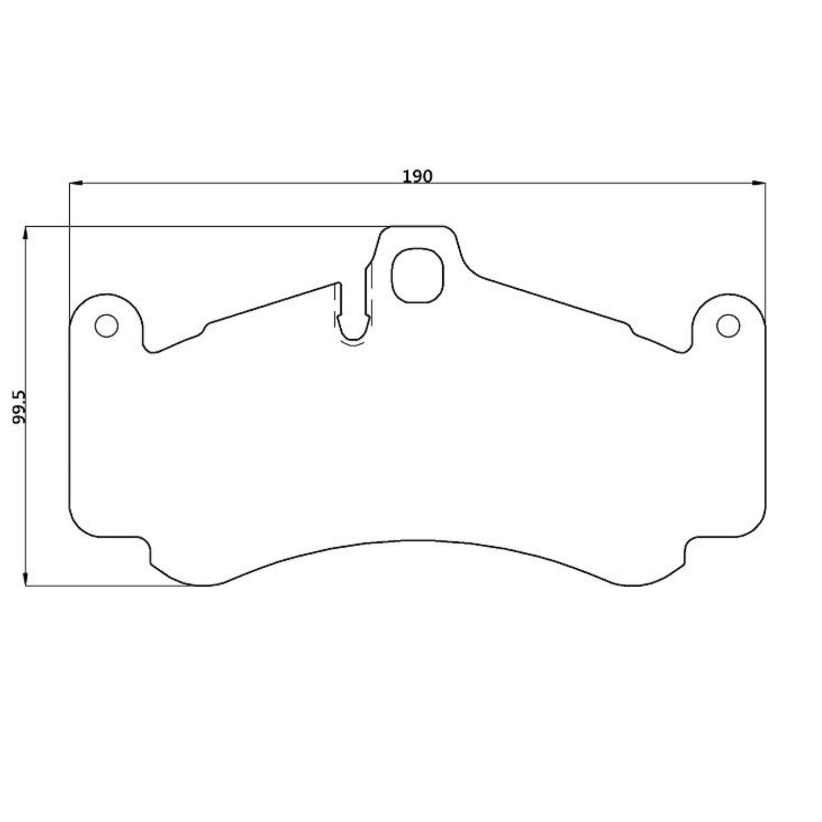 CIRCO M119 Race Brake Pads Porsche GT3 Cup 996 / 997