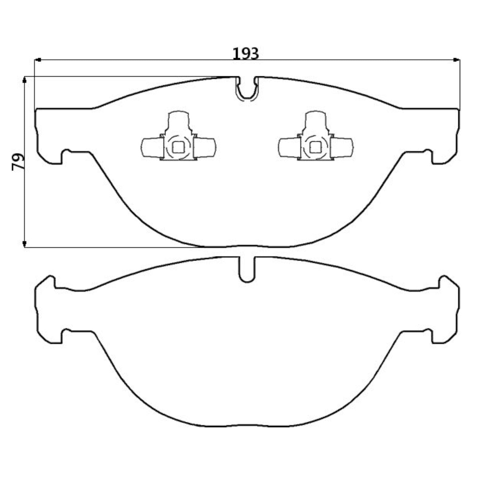 CIRCO M111 Race Brake Pads BMW M5 (E6X) / Jaguar F