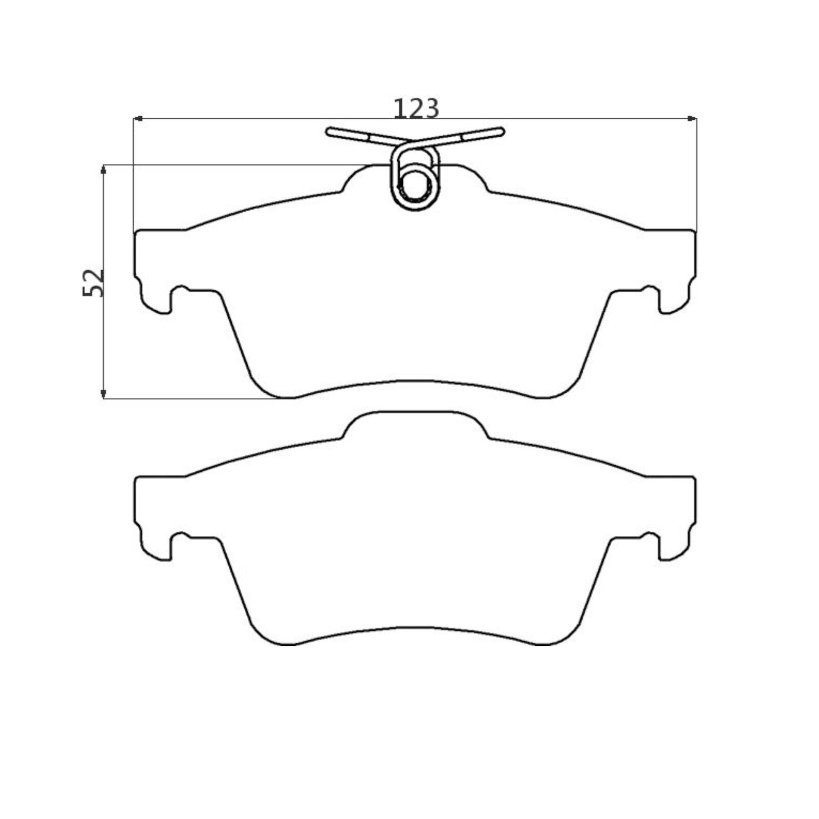 CIRCO M207 Race Brake Pads Ford Focus ST, RS
