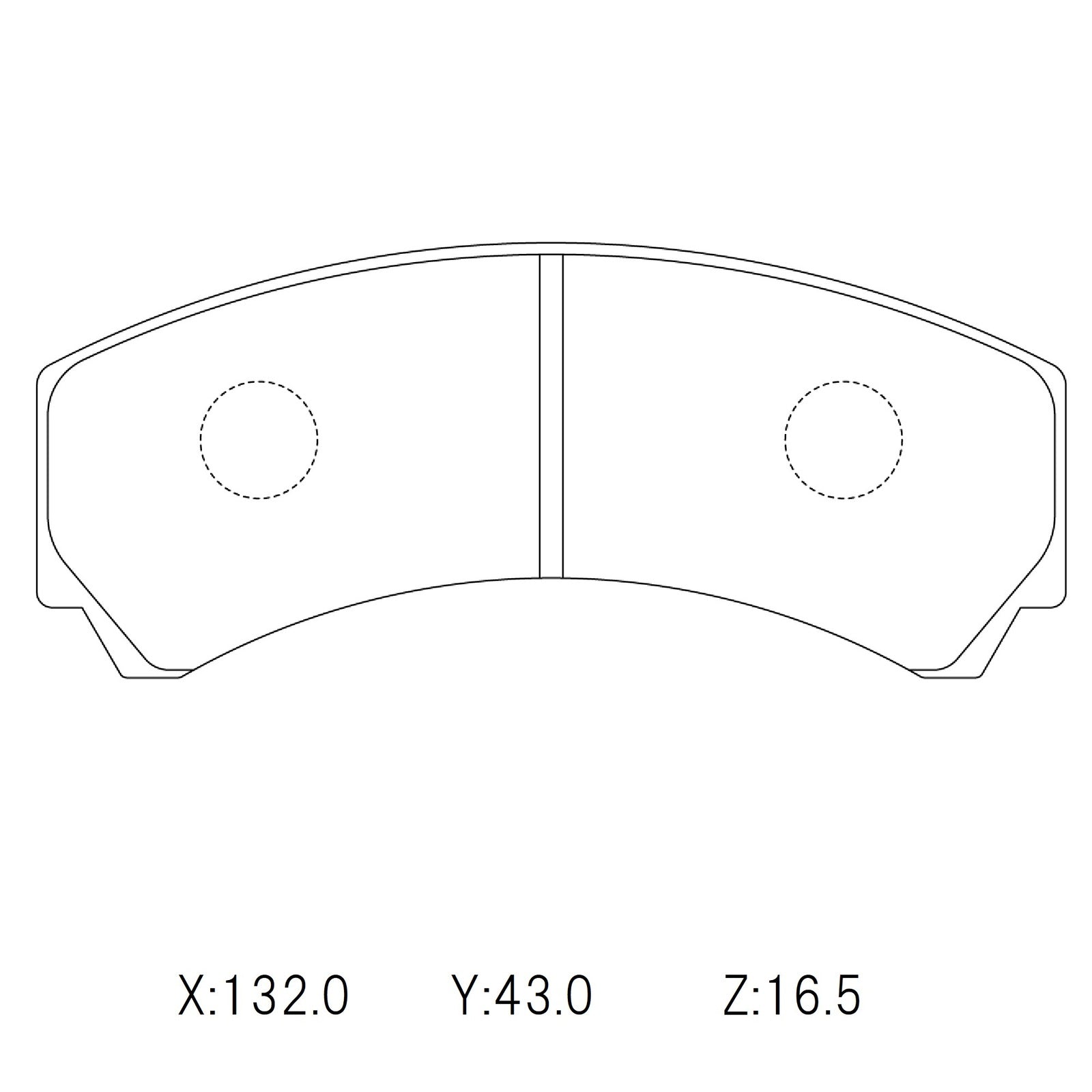 CIRCO M119 Race Brake Pads AP 4pot RD42