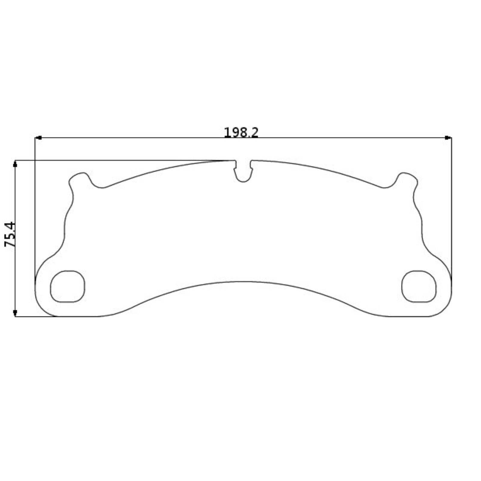CIRCO M119 Race Brake Pads Porsche (991) 911 S / 4S