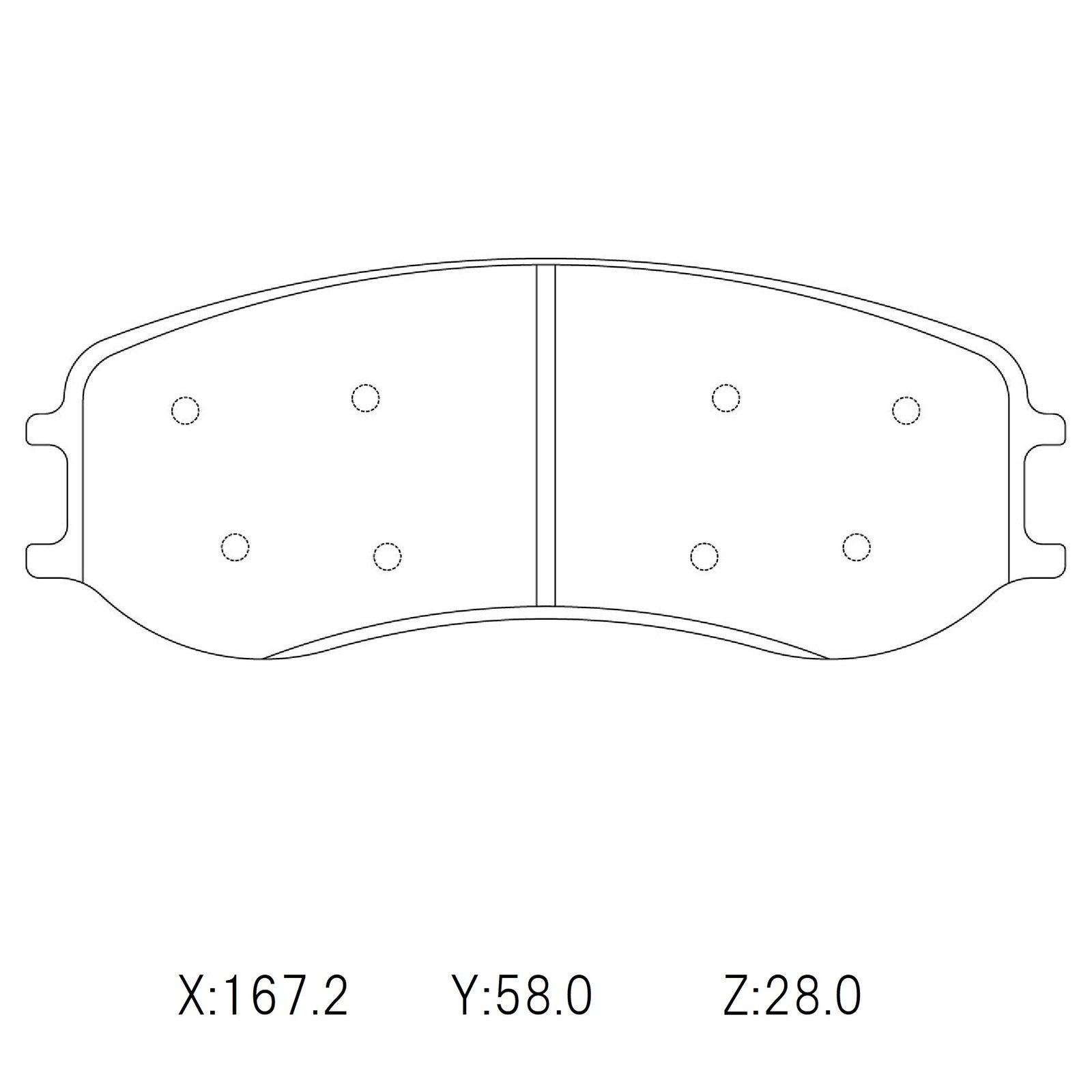 CIRCO M119 Race Brake Pads Porsche 991 GT3 Cup (PFC 4928)
