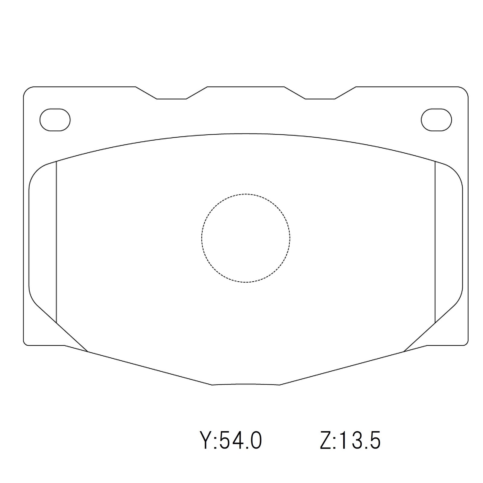CIRCO M207 Race Brake Pads Endless 2 pot Caliper