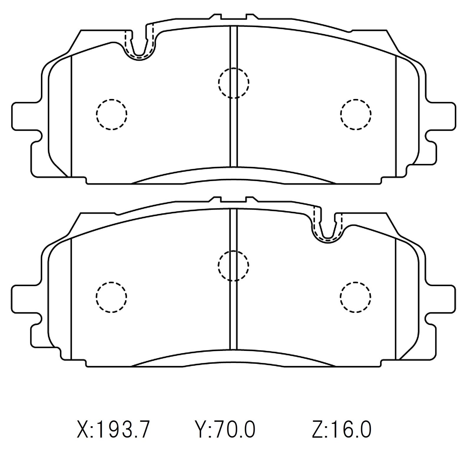 CIRCO M119 Race Brake Pads Audi RS3/RS4 2021 Race Brake Pads