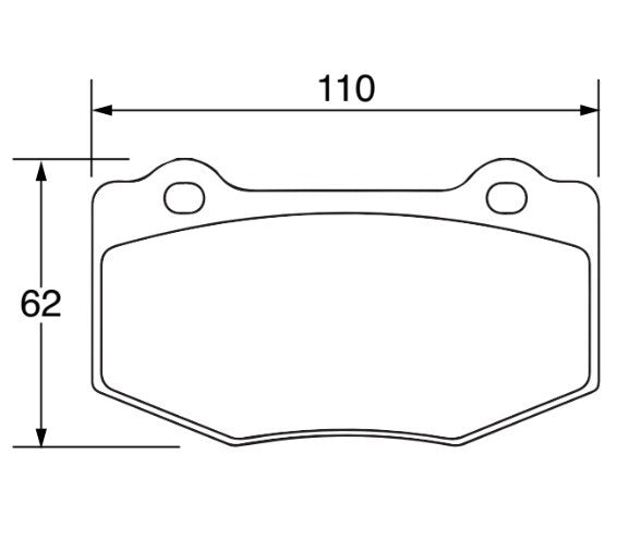 CIRCO M119 Race Brake Pads Camaro / Mustang (Brembo)