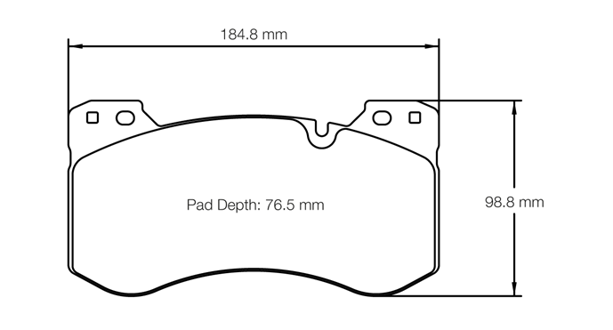 CIRCO M119 Race Brake Pads BMW M3 G80 / M4 G82 Non-Ceramic Disc