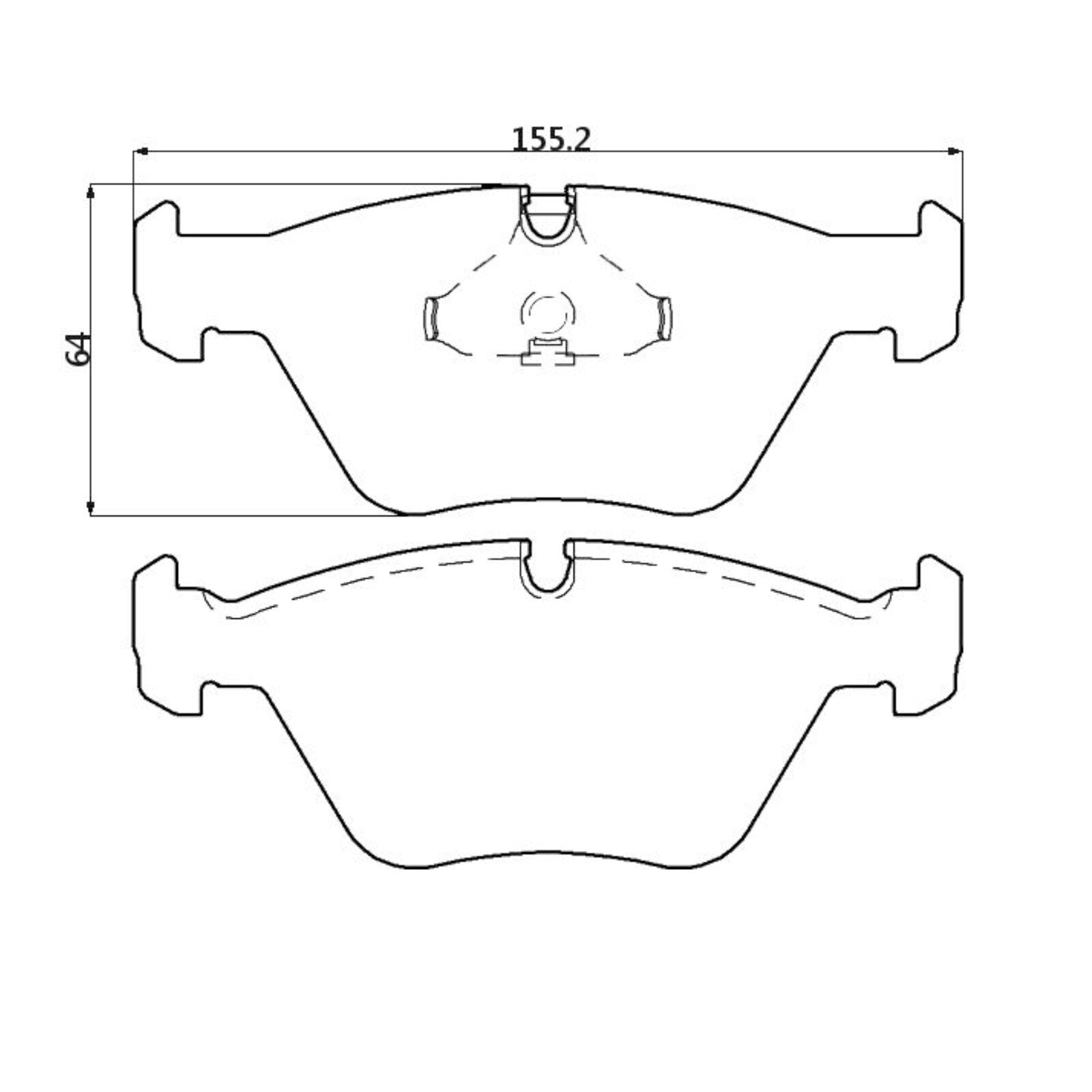 CIRCO M207 Race Brake Pads BMW M3 (E46)