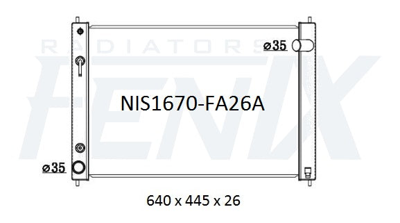 Nissan 370z Radiator & Condenser