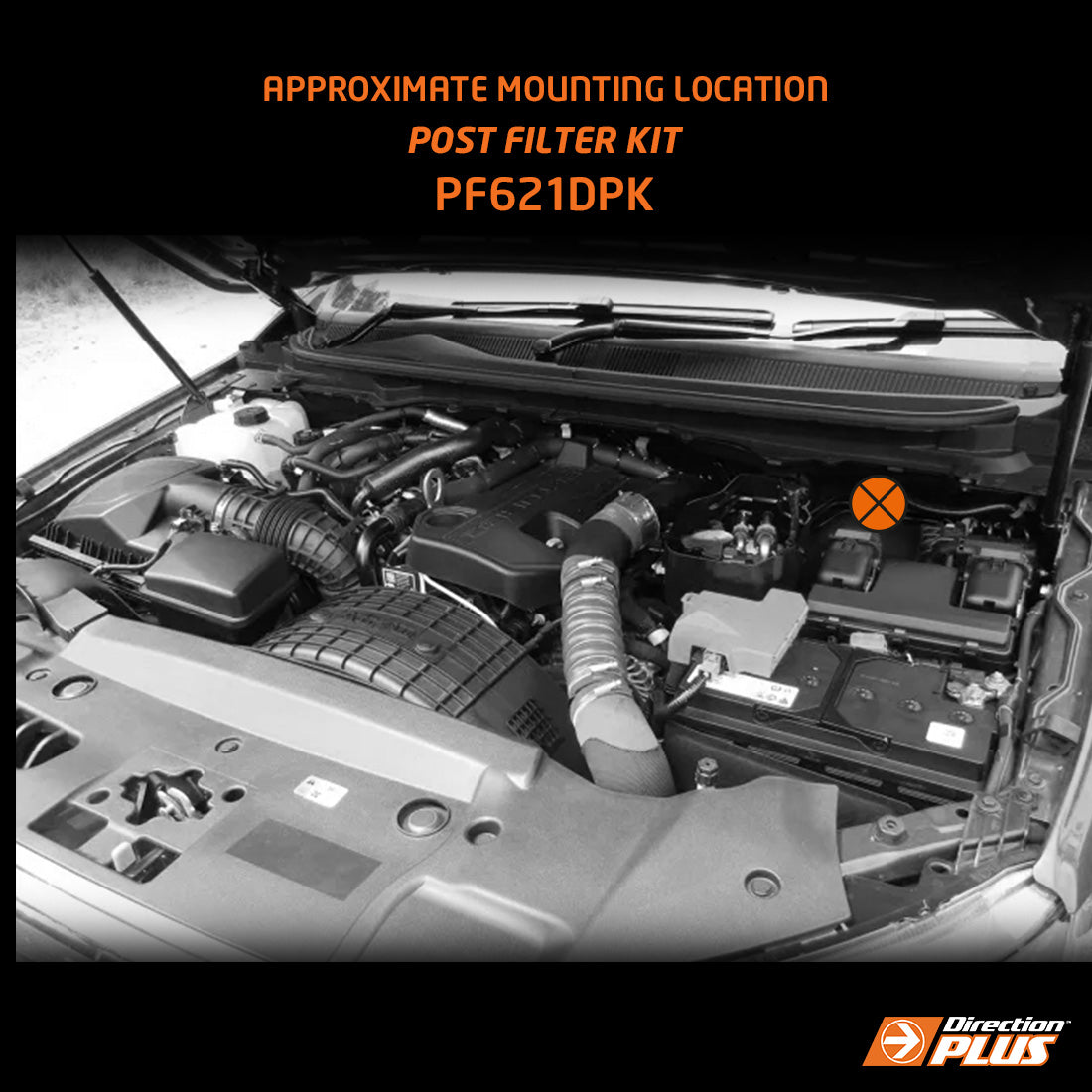 Direction-Plus Fuel Manager Post-Filter Kit Everest / Ranger / BT-50 PF621DPK