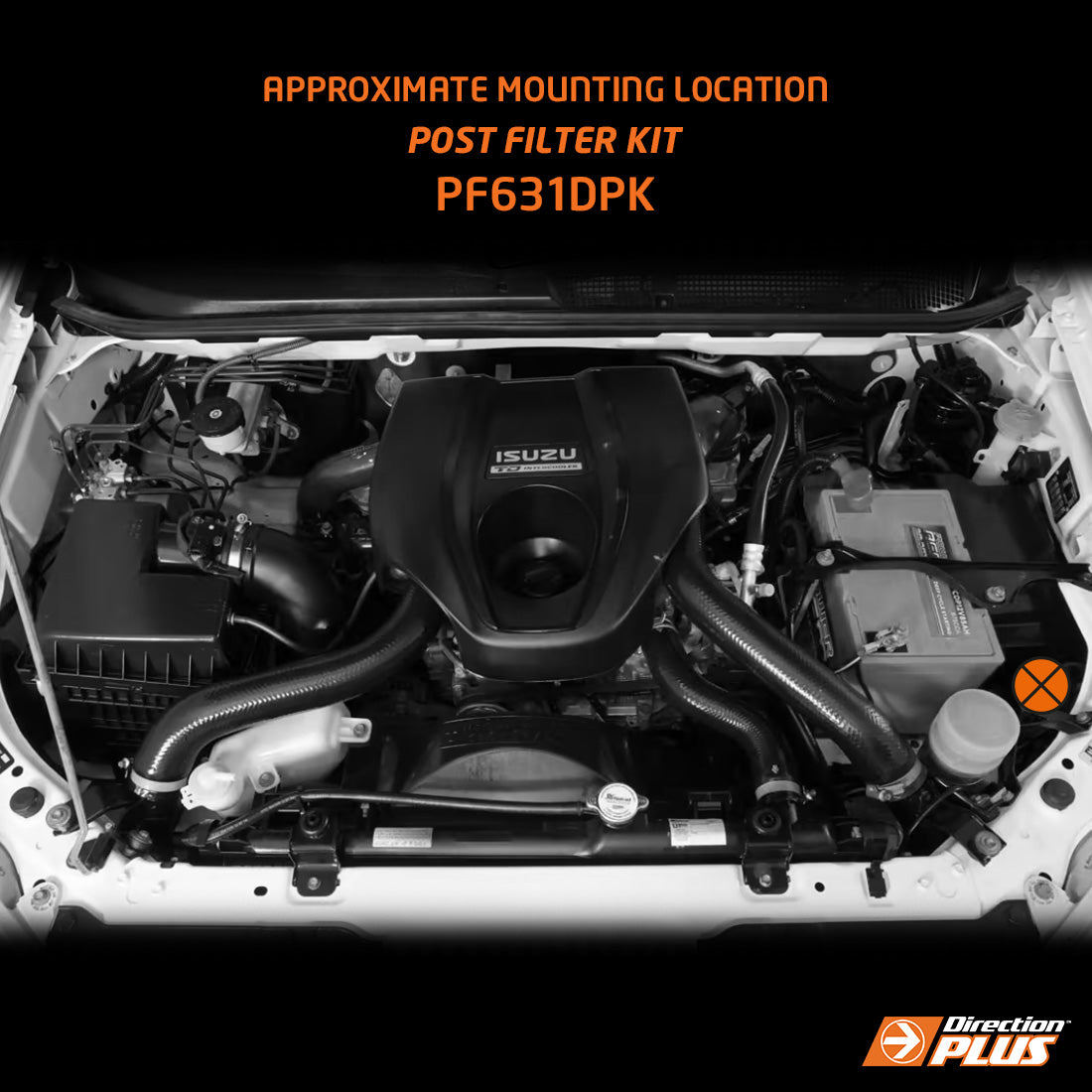 Direction-Plus Fuel Manager Post-Filter Kit Isuzu D-Max / MU-X PF631DPK