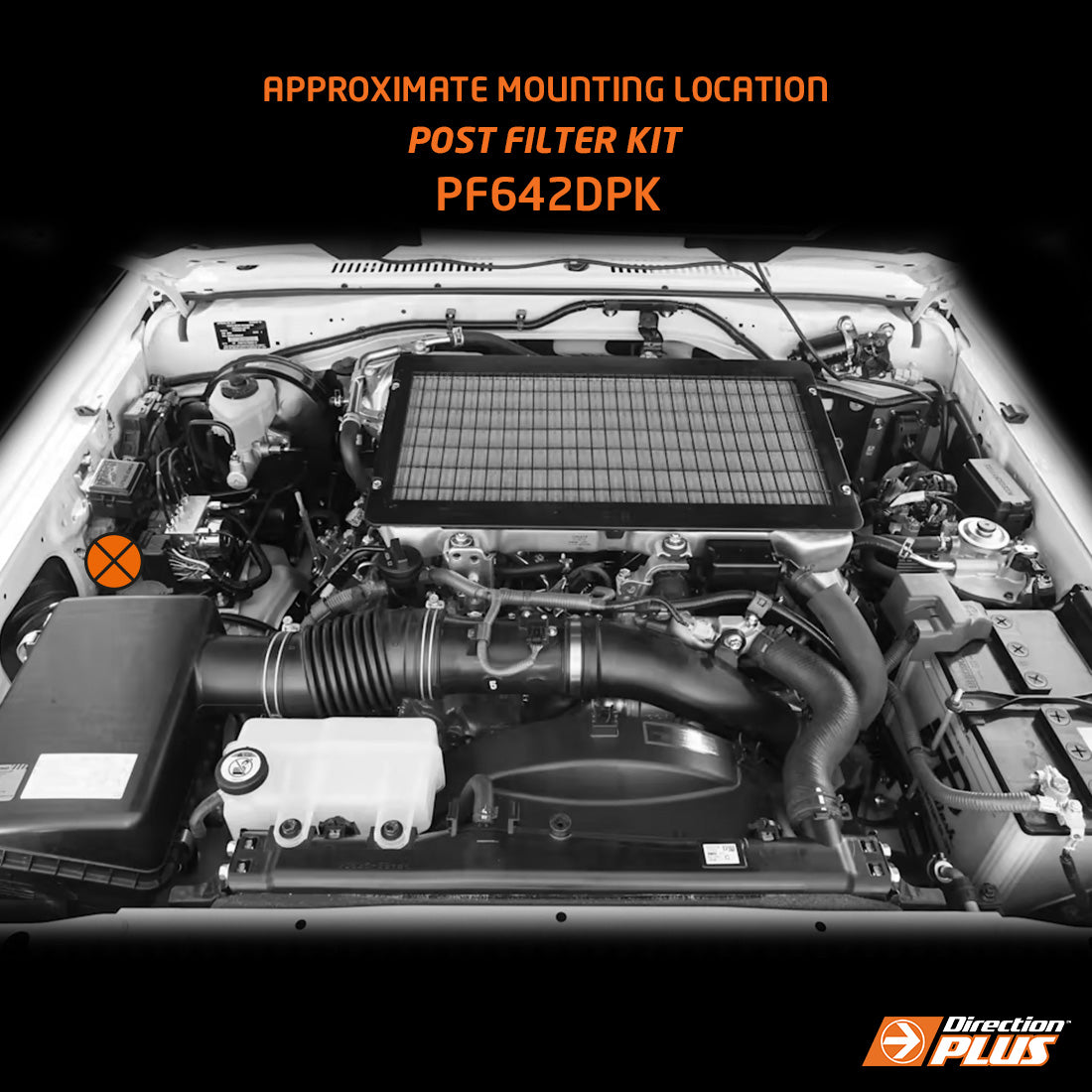 Direction-Plus Fuel Manager Post-Filter Kit LandCruiser 70 Series PF642DPK