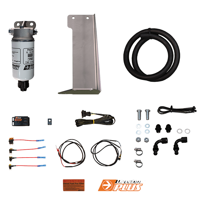 Direction-Plus PreLine-Plus Pre-Filter + ProVent Catch Can Kit Triton / Pajero Sport PLPV629DPC