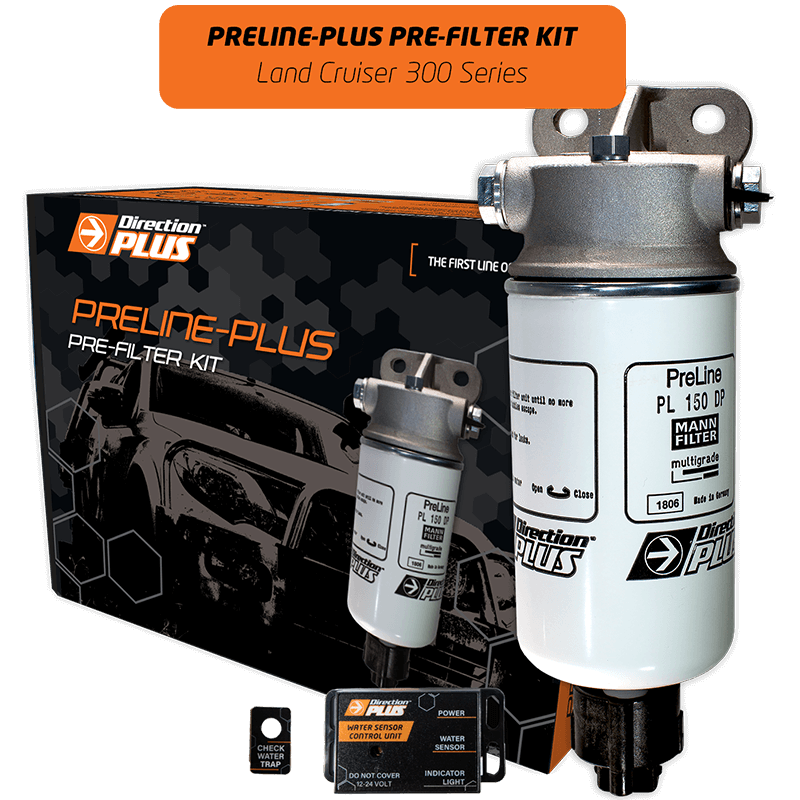 Direction-Plus PreLine-Plus Pre-Filter Kit LandCruiser 300 Series PL635DPK