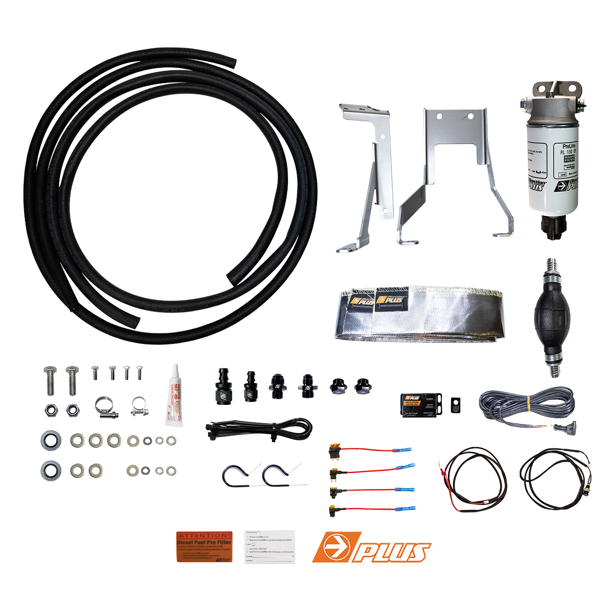 Direction-Plus PreLine-Plus Pre-Filter Kit LandCruiser 70 Series PL648DPK