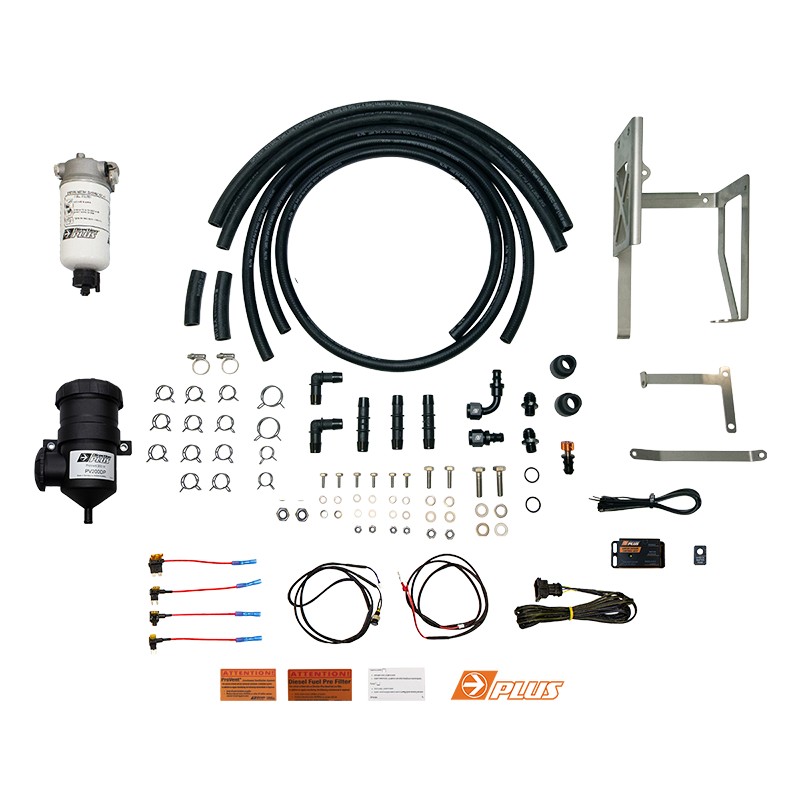Direction-Plus PreLine-Plus Pre-Filter + ProVent Ultimate Catch Can Dual Kit D-Max / MU-X PLPV601DPK